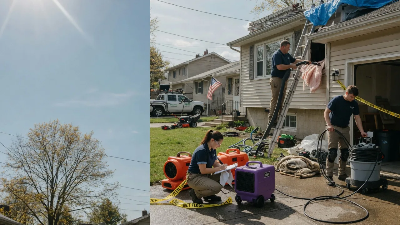 Emergency Water Removal in Thornton, IL near me